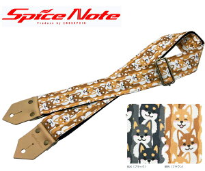 ��Spice Note�� �Č��� ES-PP50SB �gShibainu�h �M�^�[�E�x�[�X �X�g���b�v �@�X�p�C�X�m�[�g STRAP �V�o�C�k