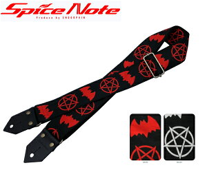 ��Spice Note�� �gDevil&Bat�h ES-PTW50DB�M�^�[�E�x�[�X �X�g���b�v �@�X�p�C�X�m�[�g STRAP