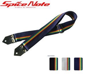 ��Spice Note�� �gRAINBOW�h ES-C5071RB �M�^�[�E�x�[�X �X�g���b�v �X�p�C�X�m�[�g STRAP