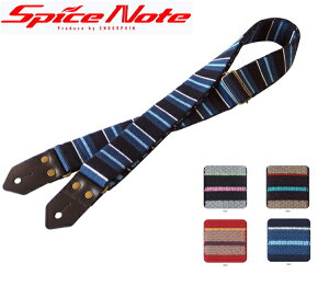 ��Spice Note�� �gBlock&Border�h ES-G40BB �M�^�[�E�x�[�X �X�g���b�v �X�p�C�X�m�[�g STRAP