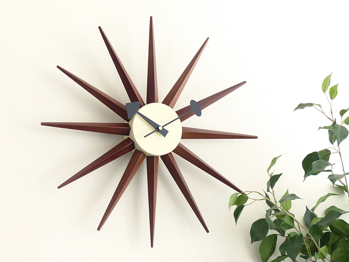 vitra George Nelson Sunburst Clock (時計) 価格比較 - 価格.com