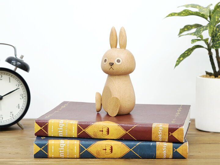 Rabbit Toothpick Box 爪楊枝入れ 卓上 キッチン雑貨 テーブルウェア テーブルデコ つまようじ ウサギ ラビット うさぎ 動物 フィギュア 木のオブジェ アニマル インテリア 置物 北欧雑貨 ナチュラルテイスト 北欧 雑貨 干支置物 母の日 ギフト R&M ... 馬 陶器 爪楊枝入れ つまようじ ケース ホルダー ペン立て