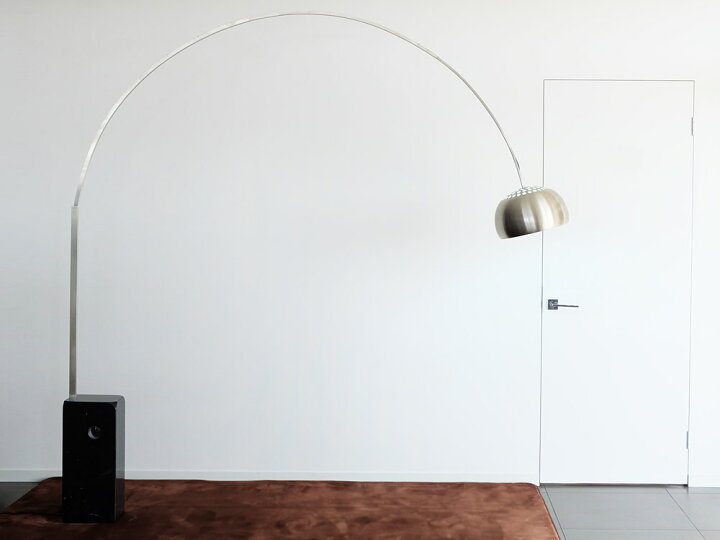 楽天市場】Arco Lamp アルコランプ ブラック 天然大理石アッキーレ 