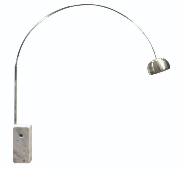 楽天市場】Arco Lamp アルコランプ ホワイト 天然大理石 アッキーレ 
