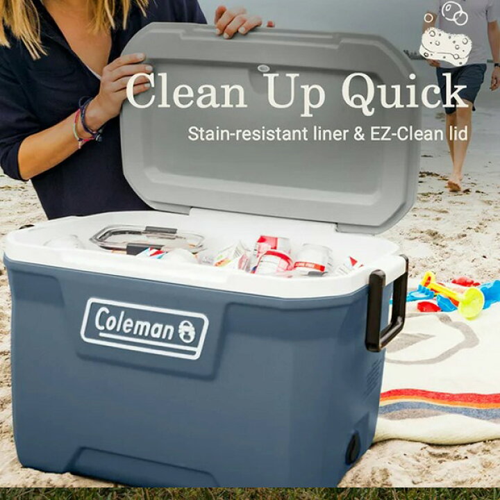 楽天市場】【Coleman】クーラーボックス 大型 コールマン 316シリーズ ハード アイスチェスト クーラー 52QT 容量約49L クーラーボックス  保冷 キャンプ アウトドア 釣り ハードクーラー バーベキュー ビーチ Coleman 316 Series 52 Quart Hard Ice  Chest Cooler : BBR ...
