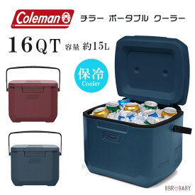 【お取り寄せ】【Coleman】クーラーボックス コールマン チラー ポータブル クーラー 16QT 15L 保冷 小型 部活 アウトドア キャンプ 釣り バーベキュー レジャー ビーチ ピクニック スポーツ 防災 Coleman Chiller 16-Quart Portable Cooler