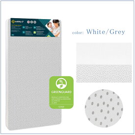 セーフティファースト スイートドリーム 幼児用マットレス 幅70cm トドラーマットレス 子供用 ベッド マットレス 両面使用可能 子供用家具 子供部屋 ベビーベッド コイルフリーマットレス コイルレスマットレス 米国製 Safety 1st Mattress