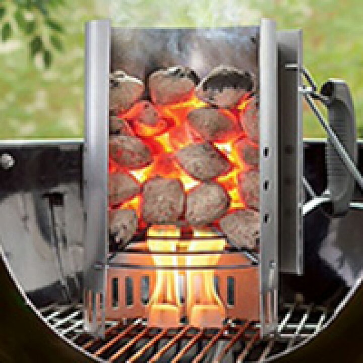 楽天市場 在庫有り Weber ウェーバー ラピッドファイヤー チムニー スターター 火おこし 火おこし器 炭 着火 点火 q バーベキュー バーベキューコンロ バーベキューグリル ベランダ 庭 スモーク 燻製 アウトドア キャンプ Weber Rapidfire Chimney Starter r