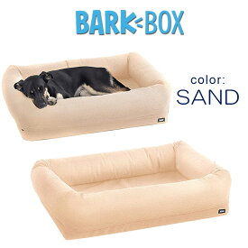 【在庫有り】【Dog Bed】BarkBox メモリーフォーム ドッグベッド Mサイズ 犬 ドッグ 枕付き ベッド マットレス 室内 屋外 ペット用品 高品質 耐水加工 中型犬 ピローベッド カバー 洗濯可能 防水裏地 BarkBox Memory Foam Dog Bed, Medium