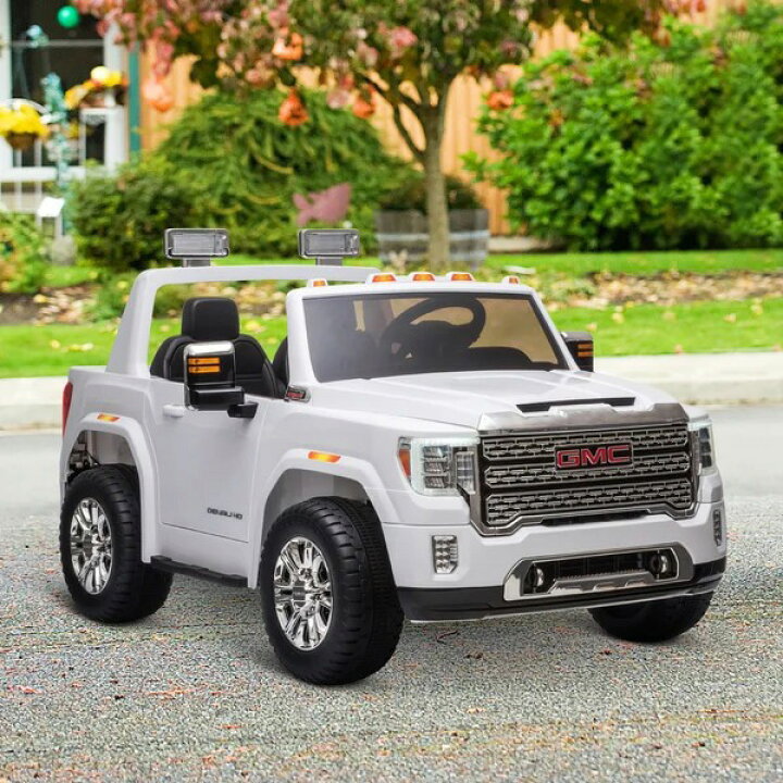 楽天市場】【お取り寄せ】Aosom 12V GMC シエラ HD ライドオン カー 