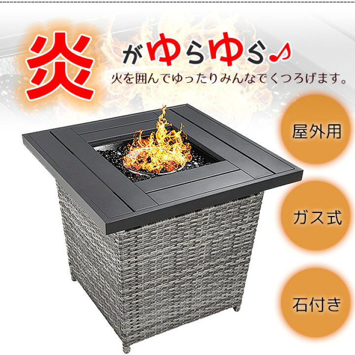 Wishes come ヒーター屋外ガーデンファイヤーピット火鉢パティオ屋外ファイヤーボウル用ガーデンラウンドテーブルトップドリ true