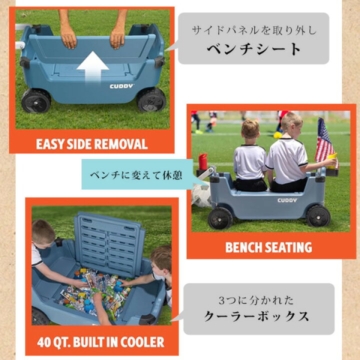 楽天市場】【お取り寄せ】GoSports Outdoors カディ ワゴン クーラー 