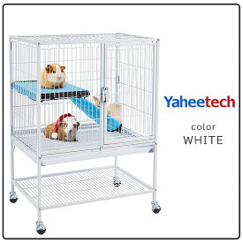 【在庫有り】Yaheetech 34インチ スモールアニマル ケージ 大型 ペット ケージ キャスター付き 小動物用 ケージ 小動物 モルモット リス チンチラ フェレット ウサギ ハリネズミ ハムスター ペット用品 Yaheetech 34 Inches Small Animal Cag
