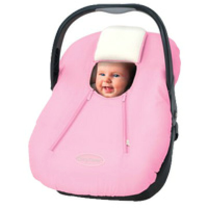 チャイルドシートカバー ベビーカーカバー ピンク 【期間限定送料無料】