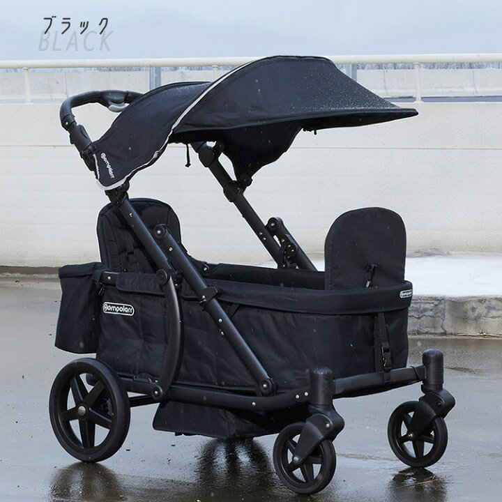 楽天市場】【在庫有り】Pompolarr ポンポラー N ワゴン ブラック 