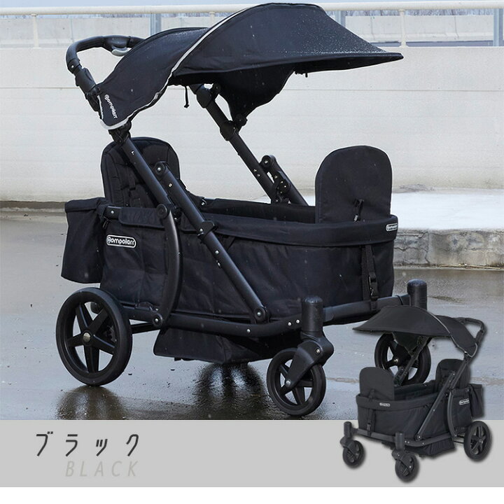 楽天市場】【在庫有り】Pompolarr ポンポラー N ワゴン ブラック 
