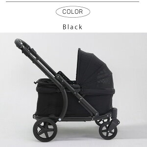 【在庫有り】ペットカート ポンポラー ペット クラシック ワゴン スロープ付き 耐荷重100kg 大型犬対応 犬用カート ドッグ キャリーワゴン バギー 多頭 大型犬 介護用 犬 猫 折りたたみ 通気