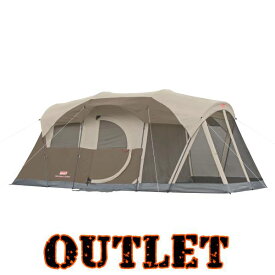 【アウトレット】【Coleman】コールマン ウェザーマスター スクリーンルーム付き テント 約L336cm×W275cm×H204cm キャンピングテント 6人用 レインフライ付き アウトドア ファミリーテント キャンプ Coleman WeatherMaster 6-Person Tent
