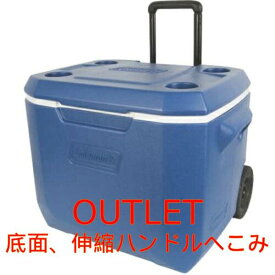 【アウトレットY】コールマン クーラーボックス エクストリーム ホイール クーラー 《ブルー》/50QT【容量約47L】New! Coleman キャスター付き 保冷 大容量 大型 アウトドア キャンプ 釣り 国内未入荷色 Coleman 50-Quart Xtreme Wheeled Cooler