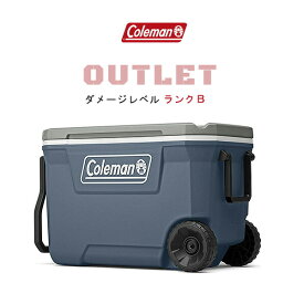 【アウトレットB】【Coleman】コールマン 316シリーズ ハード クーラー 62QT 容量約60L 《レイクサイドブルー》 キャスター付き クーラーボックス キャンプ バーベキュー 保冷 大容量 大型 アウトドア キャンプ 釣り Coleman 316 Series 62-Quart Hard Cooler