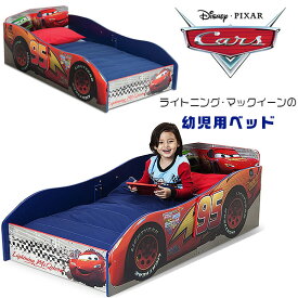 【お取り寄せ】ディズニー ピクサー カーズ 幼児用ベッド トドラーベッド Disney/Pixer Cars 子供部屋 子供用 ベッド インテリア 家具 子供 子ども Disney Pixar Cars Wood Toddler Bed
