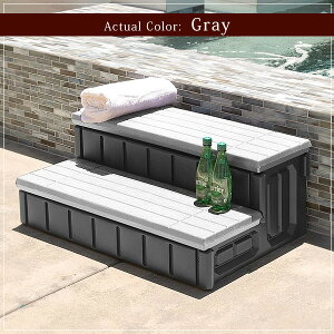 y񂹁zXtremepowerUS Xp & zbg^u Xebv L92cm×W58cm×H37cm [t ~ Ki 2i Op v[ oX^u WOW[ x|G` XtremepowerUS Universal 2-Step Spa & Hot Tub 