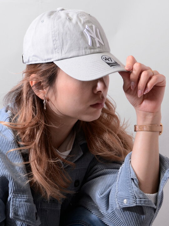 楽天市場 47brand フォーティセブン キャップ メンズ レディース ユニセックス おしゃれ ブランド Yankees 47 Clean Up Gray ヤンキース クリーンナップ グレー ベースボール 6パネル ローキャップ Mlb B Rgw17gws Gy 父の日 ギフト プレゼント Rodeo Bros