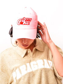 AMERICAN NEEDLE アメリカンニードル 帽子 キャップ メンズ レディース ブランド ロゴ シンプル おしゃれ かわいい COCA COLA cherry Coke チェリーコーク チェリー パネルキャップ 6パネル コカ・コーラ スポーツ カジュアル ジム SMU713A-CCOKE 母の日 ギフト プレゼント