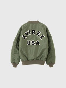 AVIREX ArbNX MA-1 Y fB[X  傫TCY h     MA-1 R}[V S MA-1 COMMERCIAL LOGO AbvPS tCgWPbg Wp[