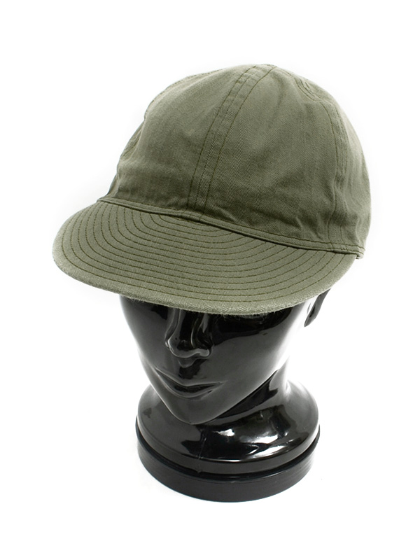 バズリクソンズ BUZZ RICKSON'S キャップ メンズ 帽子 CAP MECHANICS TYPE A-3 東洋エンタープライズ 日本製  ヘリンボーン ARMY アーミー AIR FORCE エア フォース オリーブ OLIVE BR02536 母の日 ギフト プレゼント | RODEO  