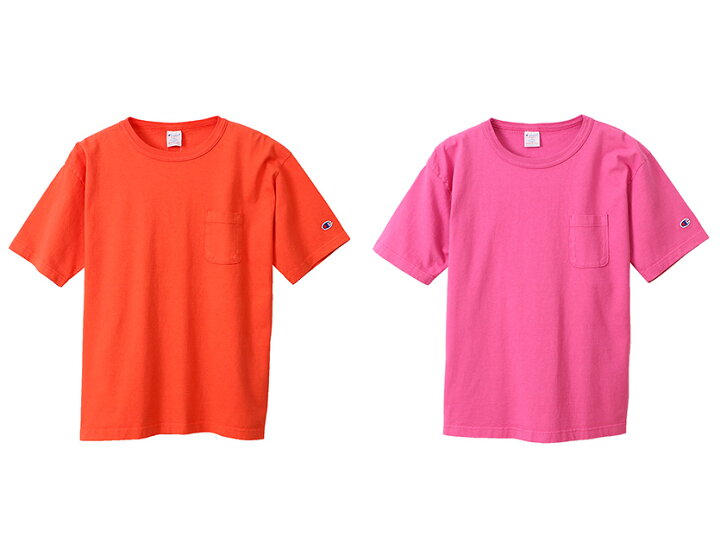 楽天市場 メール便送料無料 Champion チャンピオン Tシャツ レディース メンズ ユニセックス ポケット 半袖 T1011 カジュアル スポーツ ブランド シンプル ヘビーウエイト 無地 ポケt アメリカ製 Made In Usa リンクコーデ C5 R305 新学期 ギフト プレゼント Rodeo