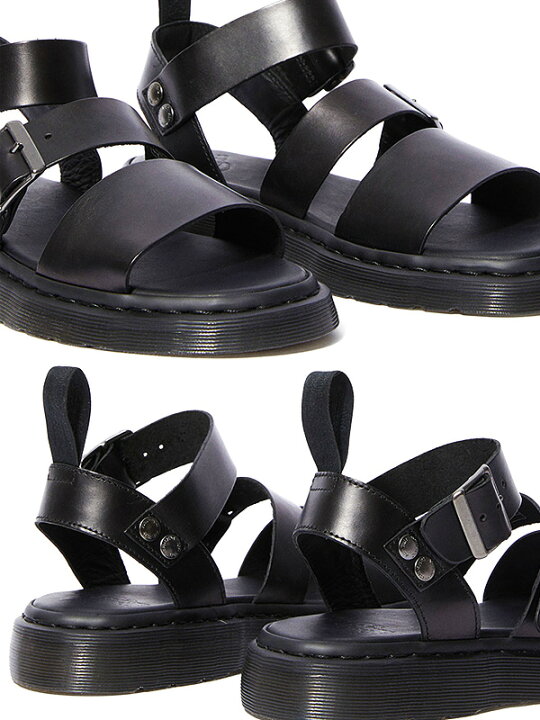 楽天市場 Dr Martens ドクターマーチン サンダル 厚底 レディース メンズ ユニセックス ブランド おしゃれ カジュアル レザー グリフォン Gryphon Strap Sandal ストラップサンダル コンフォートサンダル エアクッションソール クリスマス ギフト プレゼント