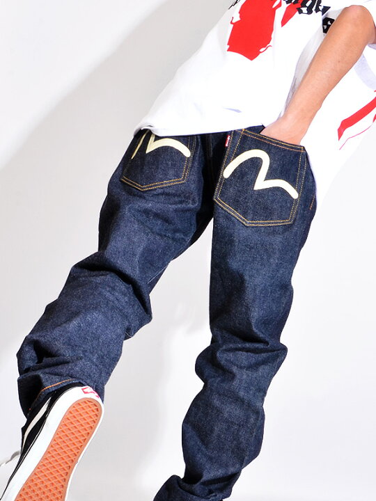 楽天市場】EVISU エヴィス ジーンズ デニム Lot.2000 NO1 トラ耳 
