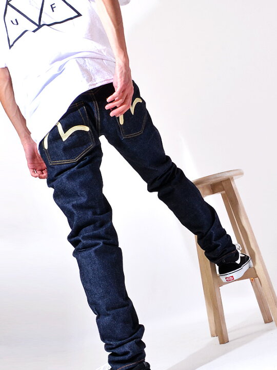 楽天市場】EVISU エヴィス ジーンズ デニム Lot.2000T NO1 トラ耳  