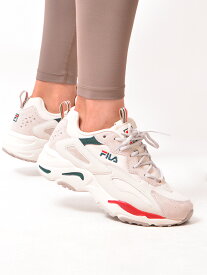 FILA フィラ スニーカー 厚底 メンズ レディース ユニセックス ダッドシューズ ダッドスニーカー RAY TRACER レイ トレイサー ベージュ グリーン レッド 厚底スニーカー 靴 ストリート ダンス スポーツ FS1SB1460X-BEG F5119-1460 母の日 ギフト プレゼント