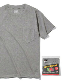 【ネコポス送料無料】FRUIT OF THE LOOM フルーツオブザルーム Tシャツ メンズ レディース 半袖 無地 ゆったり シンプル 綿100% おしゃれ かわいい ロゴ パックTシャツ ポケットT ポケT 14669000 父の日 ギフト プレゼント