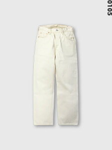 FULLCOUNT tJEg W[Y fj pc Ch Xg[g  100% GN  zCg 0105EC Wide Ecru Selvedge Denim