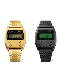 CASIO PREMIUMシリーズ カシオ プレミアムシリーズ 時計 腕時計 レディース メンズ シンプル カシオ クラシック 日常生活用防水 おしゃれ かわいい フロントボタンモデル 52QS フルメタルケース レトロ 70年代後半 A1100G-5JF A1100B-1JF 父の日 ギフト プレゼント