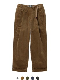 GRAMICCI グラミチ パンツ コーデュロイ パンツ ルーズテーパード メンズ レディース ユニセックス ブランド STRETCH CORDUROY TUCK TAPARED PANT ストレッチコーデュロイタックテーパードパンツ 日本限定商品 テーパード タック GMP3-FJP01 母の日 ギフト プレゼント