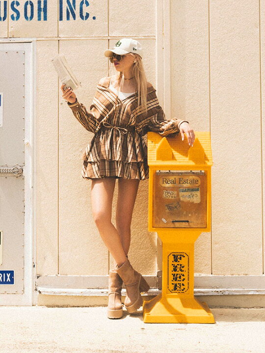 楽天市場】【在庫処分】GYDA ジェイダ ブーツ チャンキーソール  