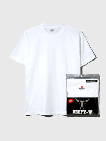 【ネコポス送料無料】Hanes BEEFY ヘインズ ビーフィー Tシャツ メンズ レディース 半袖 黒 白 大きいサイズ 綿100% 無地 スポーツ カジュアル パックTシャツ ヘビーウエイト インナー クルーネック 丸胴 丸首 H5180 母の日 ギフト プレゼント