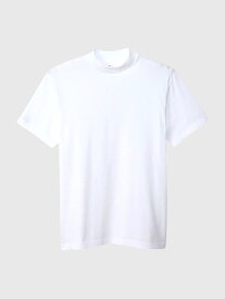 Hanes ヘインズ Tシャツ 白 黒 メンズ レディ―ス ユニセックス モックネック Tシャツ ゴルフ 綿 100% 無地 スポーツ カジュアル ゴルフ ジム インナー アウター 丸胴 タグレス USコットン 肌着 シンプル おしゃれ かっこいい HM1-X203 母の日 ギフト プレゼント