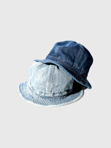 HOUSTON q[Xg fj nbg Y fB[X   Vv 킢 A[~[nbg DENIM ARMY HAT CfBS  EHbVH Be[WH  100% 12IX 