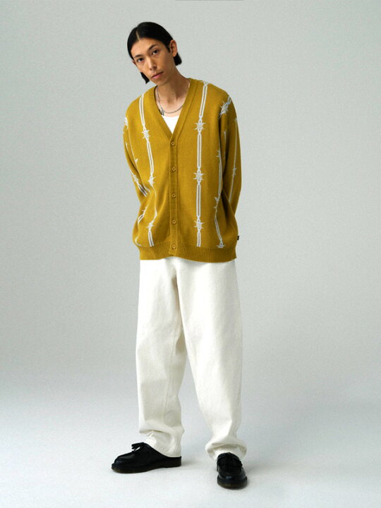 楽天市場】HUF ハフ カーディガン レディース メンズ 春 夏 黒 
