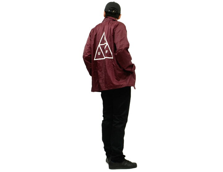 HUF ナイロン コーチジャケット HUF ナイロンコーチジャケット HUF（ハフ）の「HUF/ハフ PF COACHES JKT コーチジャケット（ナイロンジャケット）」 -