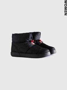 HUNTER n^[ Xm[u[c u[c fB[X N/OUT PUFFER BOOTIE CAEg pt@[ u[eB[  킢 Vv Xbp V[Y ϐ   [V[Y Lv A