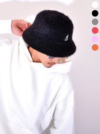 KANGOL カンゴール ハット ファー 帽子 レディース メンズ ユニセックス ブランド バケットハット バケハ ブランド シンプル 冬 Furgora Bucket ファーゴラ バケット ロゴ ロゴ刺繍 ストリート K3477 108-169204 128-169203 母の日 ギフト プレゼント