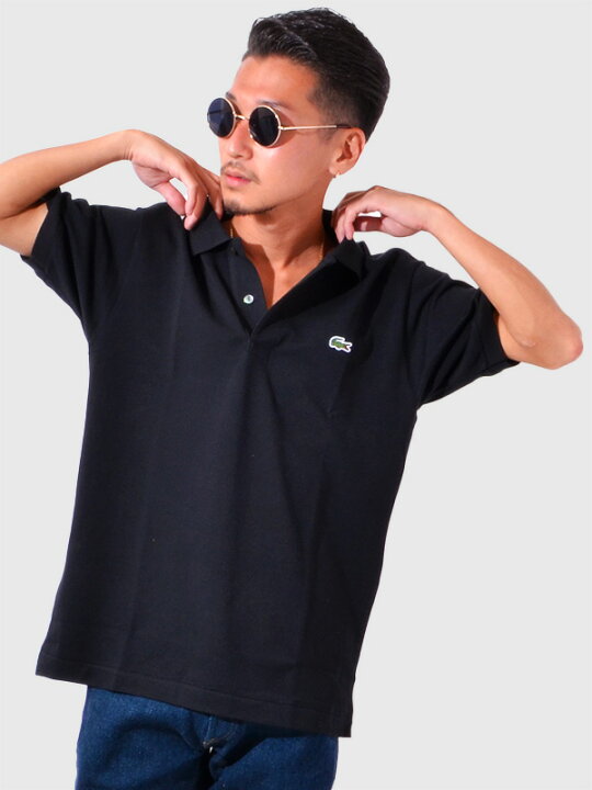 楽天市場 Lacoste ラコステ ポロシャツ L1212 日本製 メンズ レディース ネイビー おしゃれ かわいい シンプル ユニセックス L 12 12 ワンポイント ワニ クロコダイル ロゴ 半袖ポロ コットンピケ 鹿の子 クラシカル 大人カジュアル L1212al 夏休み ギフト プレゼント