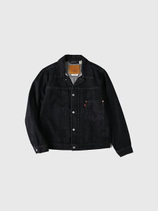 LEVIS ���[�o�C�X ��탂�f�� �� �u���b�N LEVI'S PREMIUM �f�j���W���P�b�g �g���b�J�[ �W���P�b�g �v���~�A�� 1st ������� �����b�N�X�t�B�b�g �Z���r�b�W �� 100% 007X8-0000