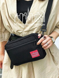 Manhattan Portage マンハッタンポーテージ ショルダーバック バッグ ウエストポーチ ミニショルダー ミニバッグ 斜め掛け メンズ レディース ユニセックス Jogger Bag ジョガーバッグ ブラック 正規品 男女兼用 通学 MP1404L 母の日 ギフト プレゼント